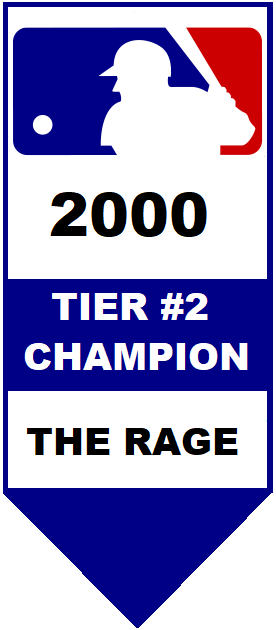Major League Baseball Pool Tier #2 Champion 2000