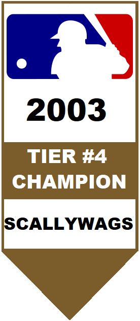 Major League Baseball Pool Tier #4 Champion 2003