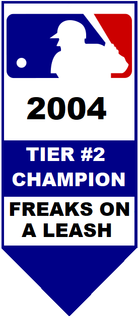 Major League Baseball Pool Tier #2 Champion 2004