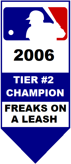 Major League Baseball Pool Tier #2 Champion 2006