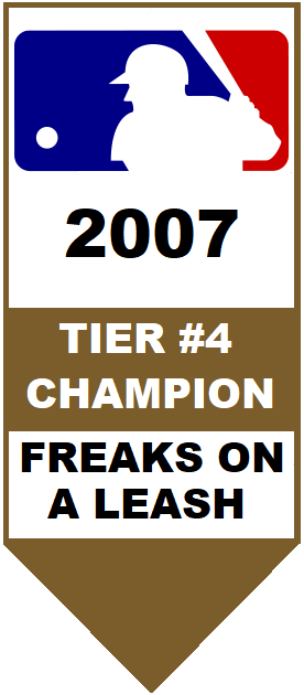 Major League Baseball Pool Tier #4 Champion 2007