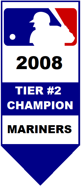 Major League Baseball Pool Tier #2 Champion 2008