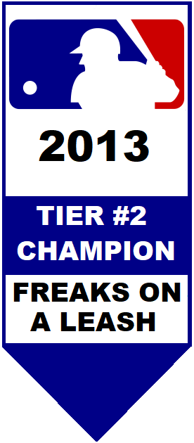 Major League Baseball Pool Tier #2 Champion 2013
