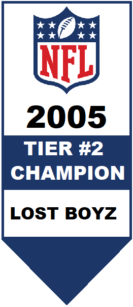 National Football League Tier 2 Champion 2005