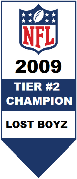 National Football League Tier 2 Champion 2009
