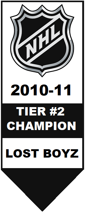 National Hockey League Tier #2 Champion 2010-2011
