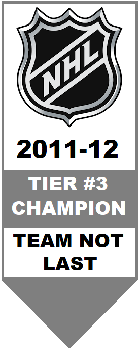 National Hockey League Tier #3 Champion 2011-2012